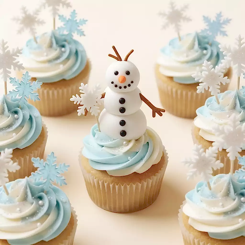 Küçük Şefler Frozen Cupcake